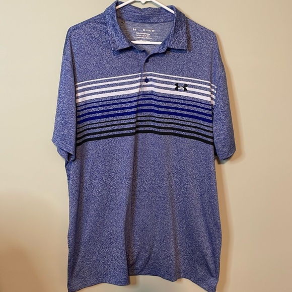 Under Armour Other - Under Armour Collared Loose The Playoff Polo Shirt Size XL
